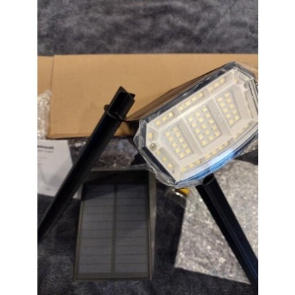 Color Changing Solar Spot Lights Outdoor, 9 Lighting Modes Colored Solar Lights - Picture 2 of 4